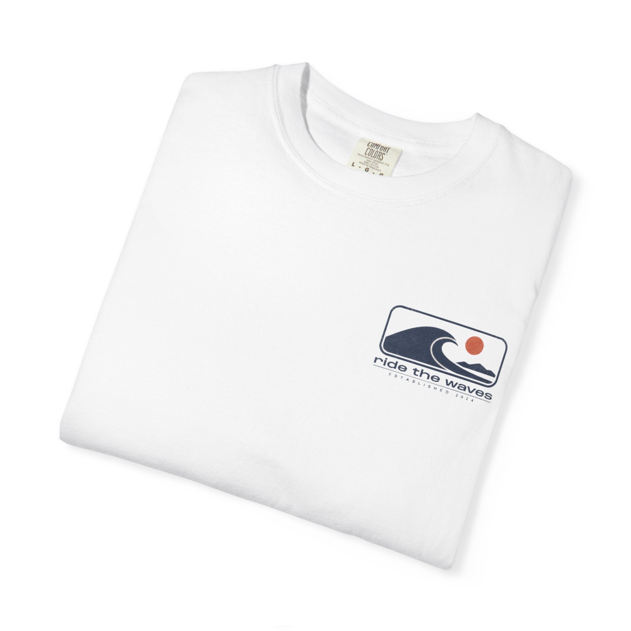 Ride the Waves T-Shirt — Surf Wave Graphic Tee