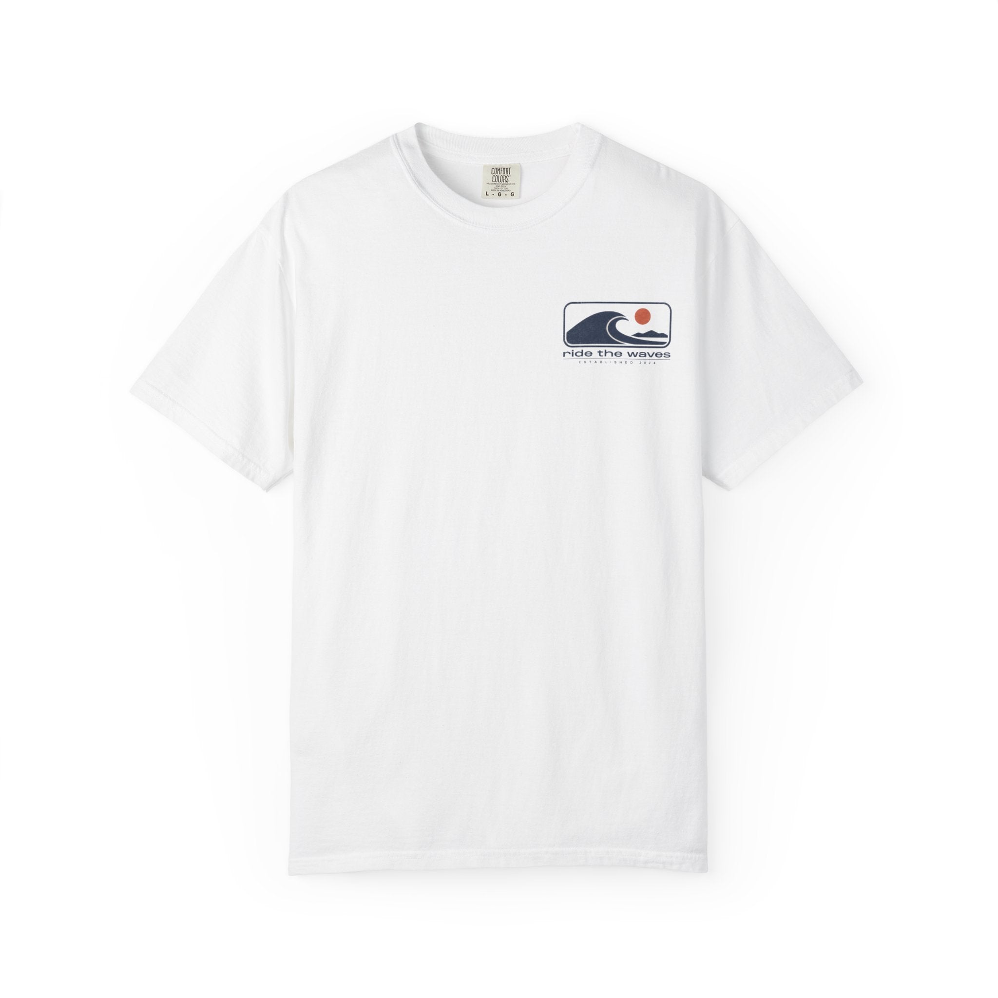 Ride the Waves T-Shirt — Surf Wave Graphic Tee